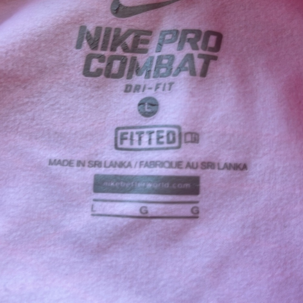 Nike Pro Combat Dri-fit lined long sleeve fitted - Picture 3 of 7